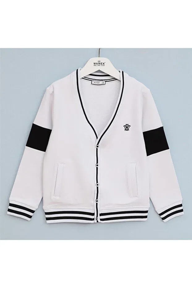 Детский кардиган с длинным рукавом Wanex, White