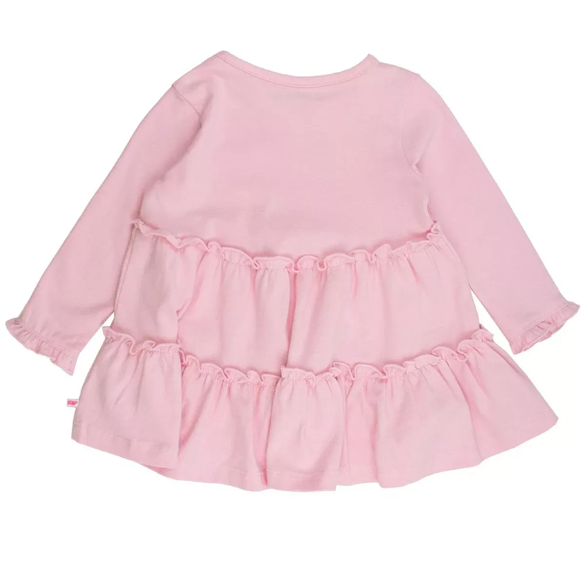 Детское платье-туника для девочек с оборками RuffleButts, Pink — фото 2