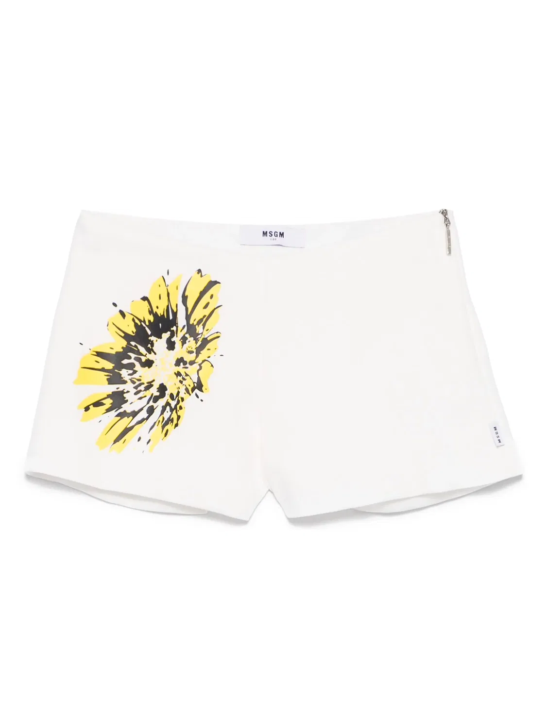 Умные шорты для девочек MSGM, белый