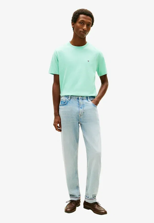 Футболка хлопковая Basic t-shirt Tommy Hilfiger, синий — фото 2