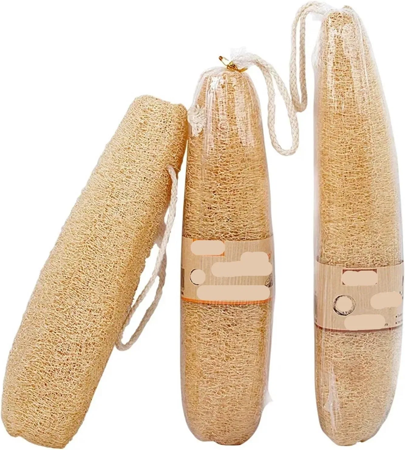 Мочалка для тела, Люфа, Натуральная, 30-40 см, Natural Generisch