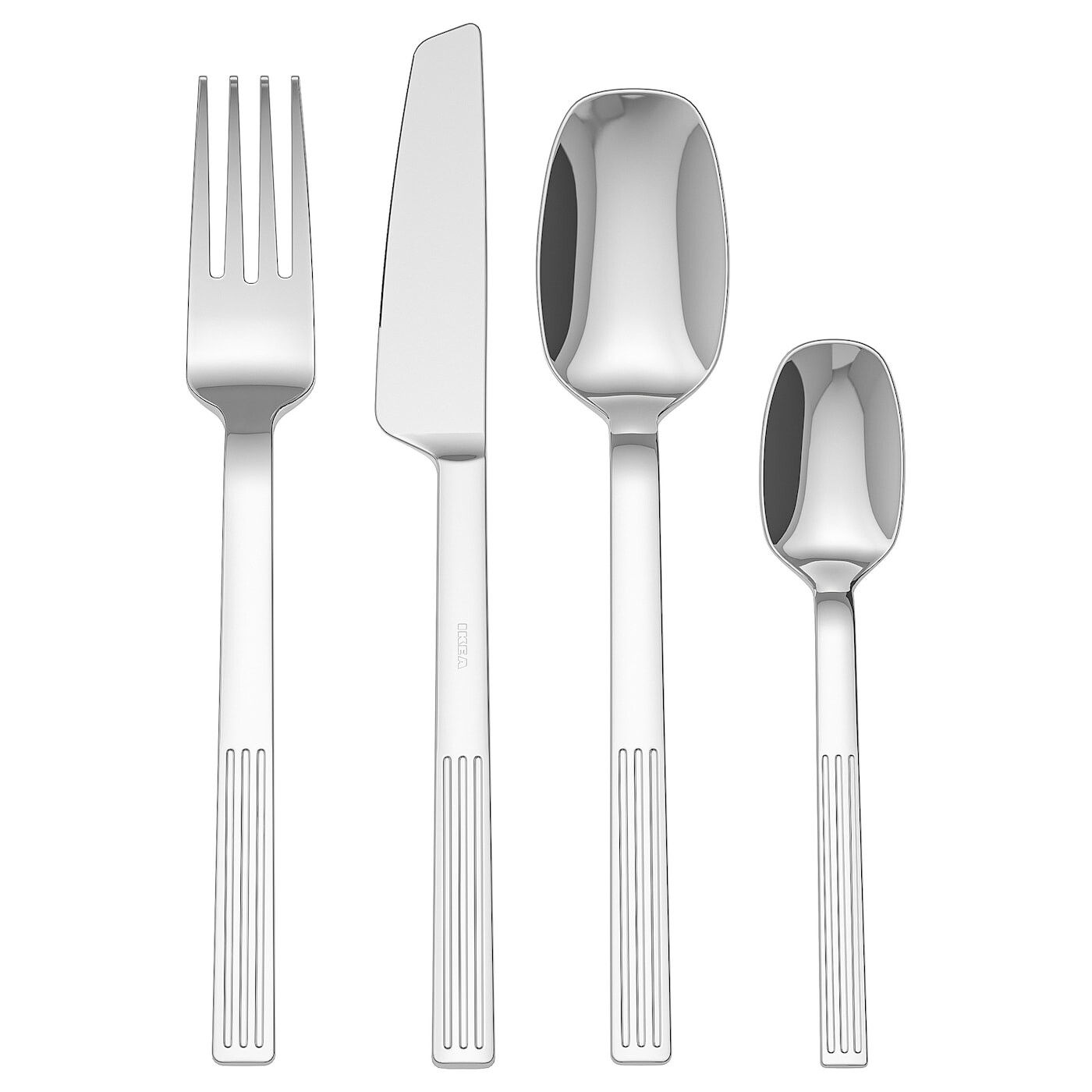 

Столовый набор JUSTERA, 24 предмета, нержавеющ сталь IKEA