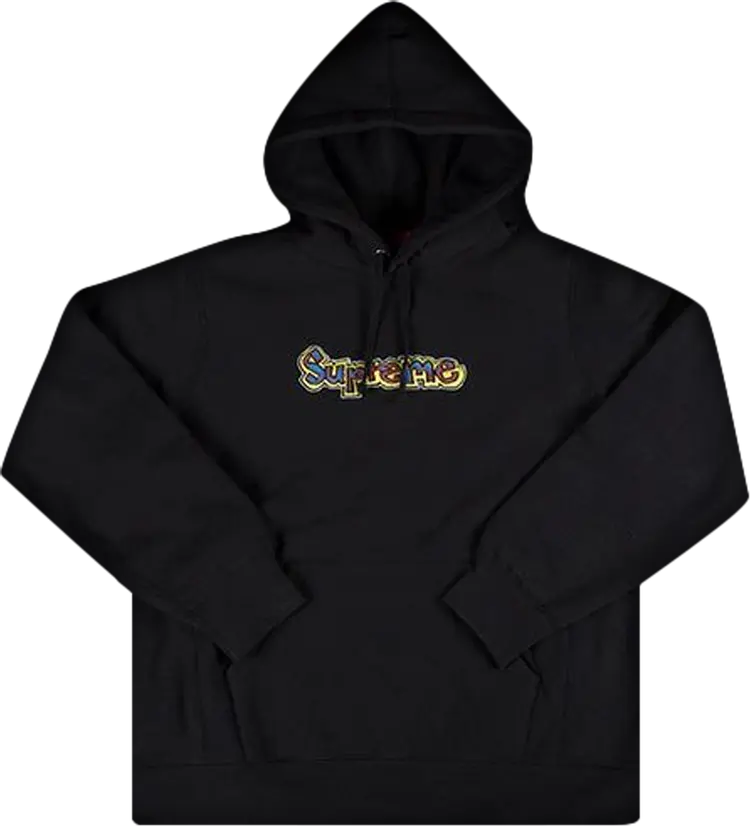 

Толстовка Supreme Gonz Logo Hooded Sweatshirt 'Black', черный