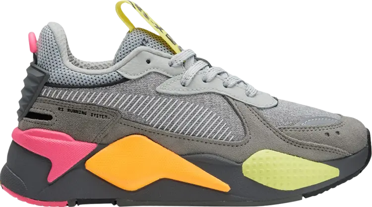 

Кроссовки Puma RS-X Highlighter Jr High Rise Ultra Grey, серый