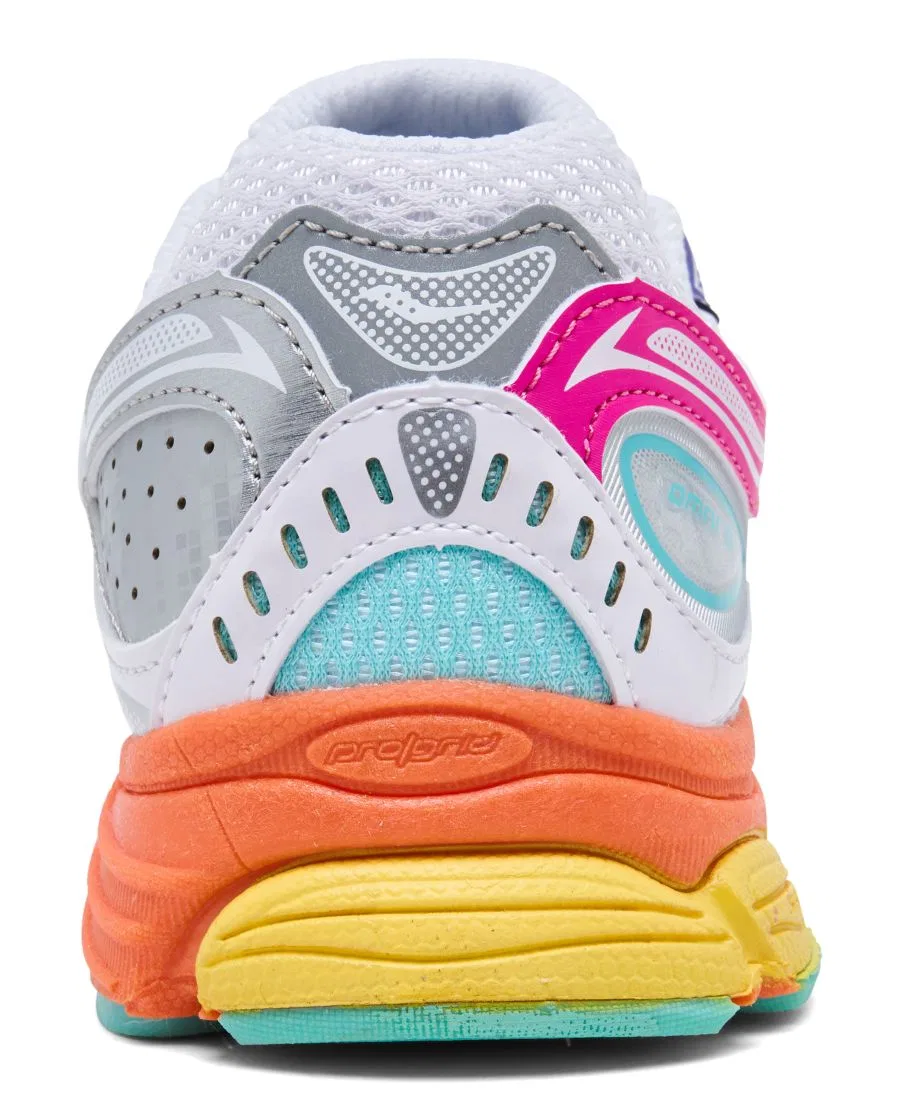 Кроссовки с дышащим верхом Saucony Omni 9, White Grey Royal — фото 4
