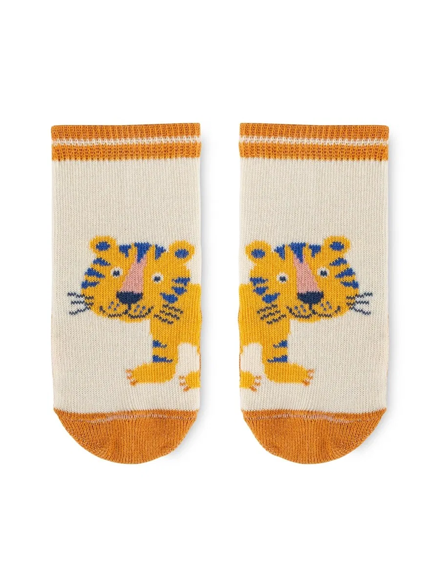 Носки SIGIKID 'Sockenset 3er Tiger & Lowe', мультиколор — фото 4