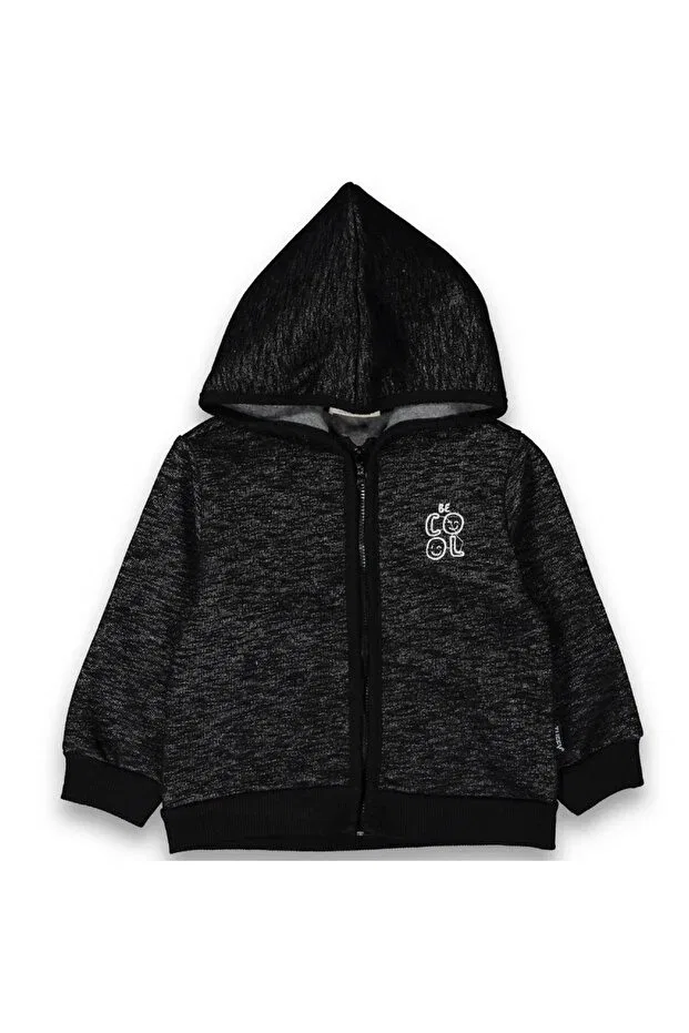 Детский кардиган для мальчиков с длинным рукавом Black Be Cool 3 Rope Hood Written Generic Brands, Colored