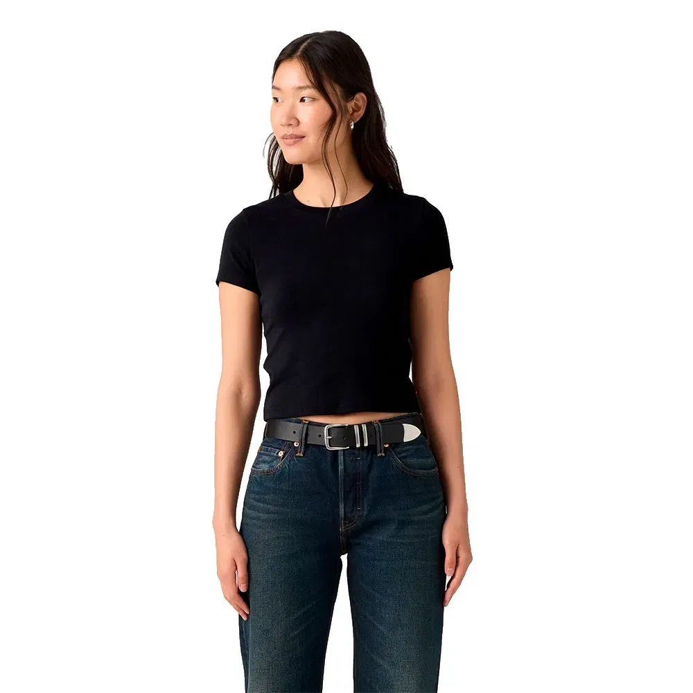 Женская футболка с коротким рукавом Levi's Essential Baby, Blue