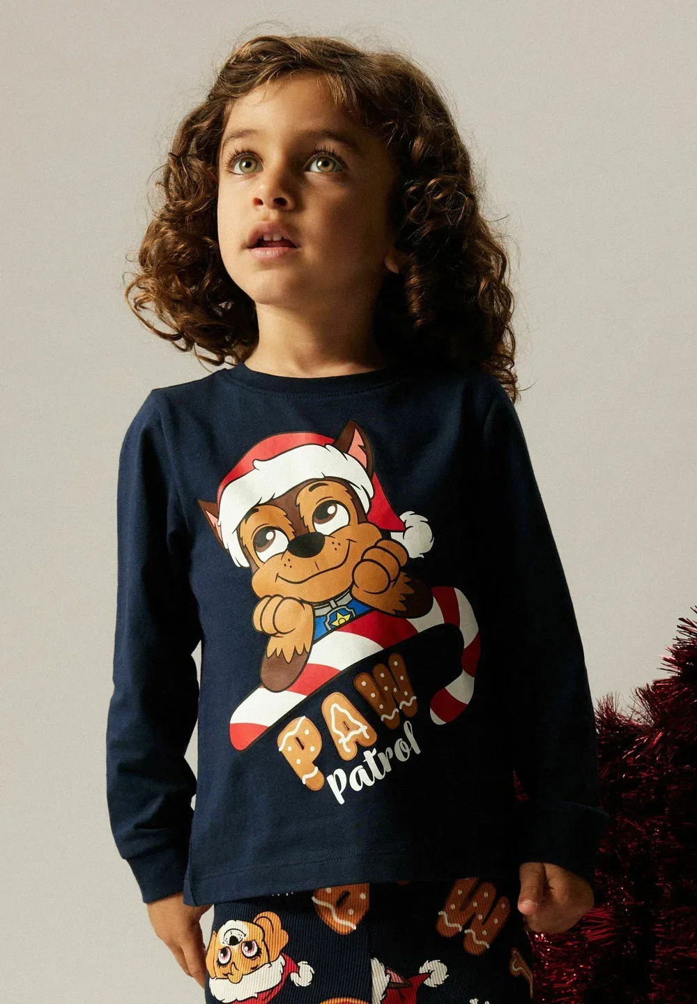Комплект Paw Patrol Weihnachts - пижамный комплект Name It, Navy Blazer — фото 2