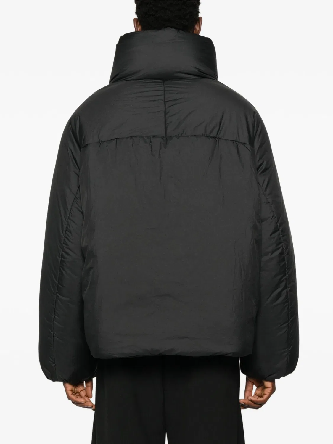 Куртка с логотипом и утеплителем Jacquemus, черный — фото 4