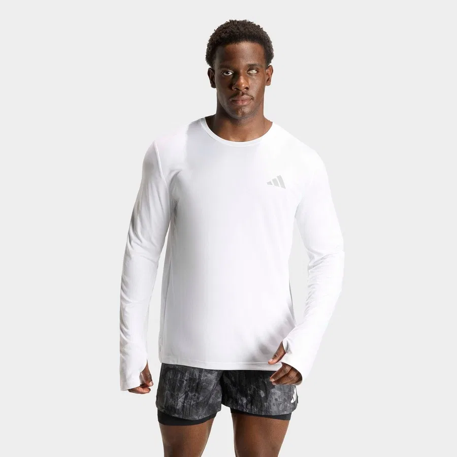 Свитшот мужской с длинным рукавом Adi365 Running Essentials adidas, Белый