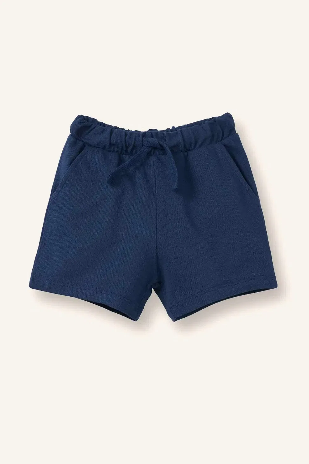 Шорты с эластичным поясом Defacto, темно-синий