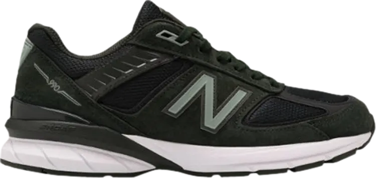 

Кроссовки New Balance 990v5 Made in USA 'Evergreen', зеленый