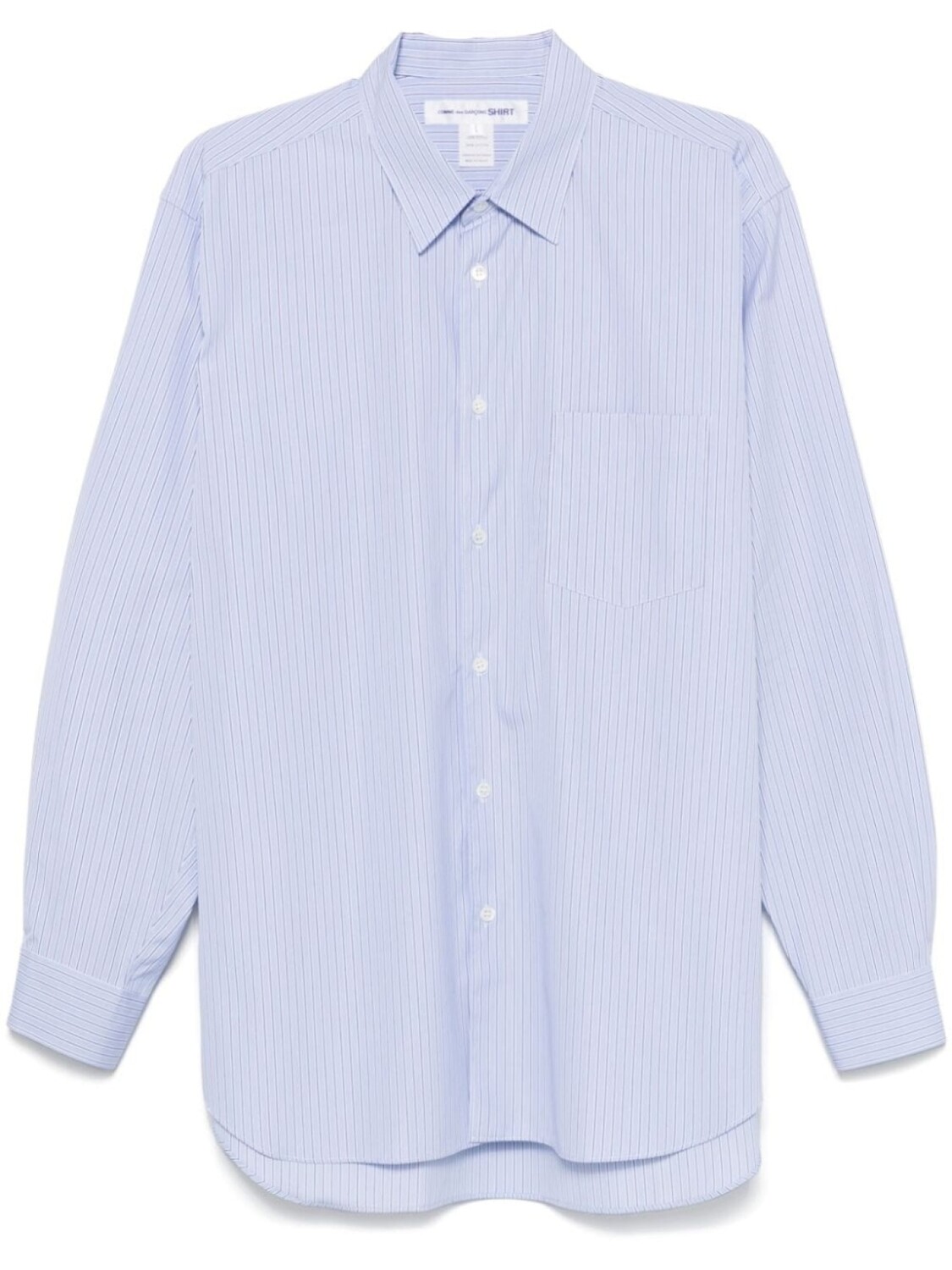 

Полосатая рубашка Comme Des Garçons Shirt, синий