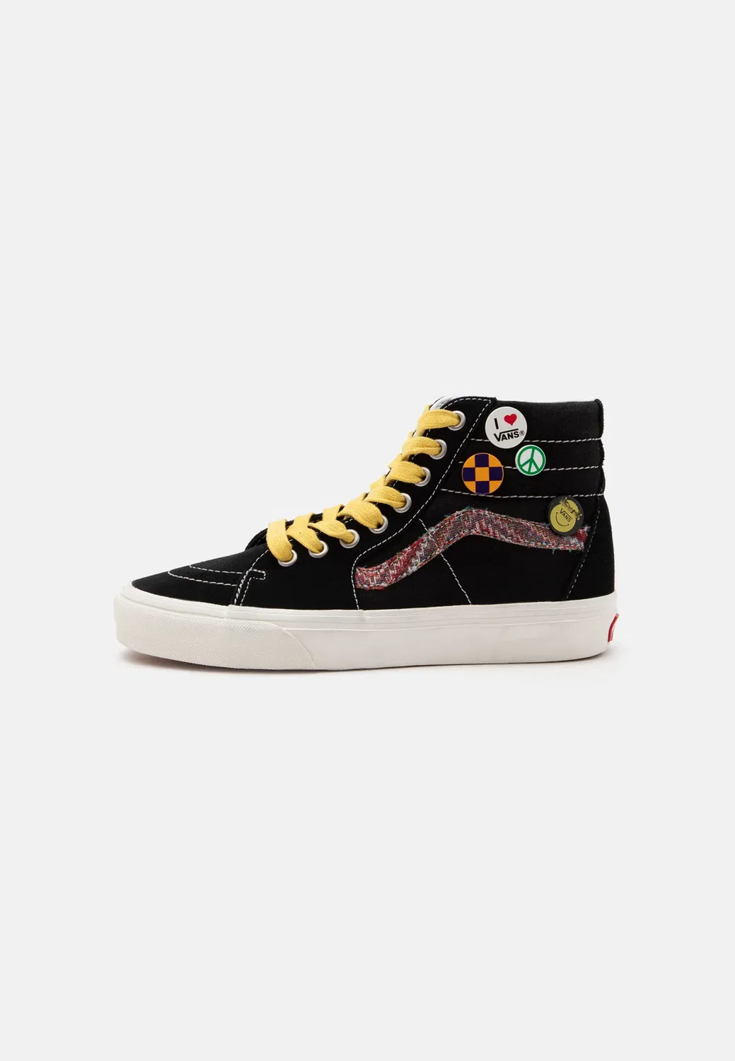 Sk8-Hi унисекс - высокие кроссовки Vans, Black/Marshmallow
