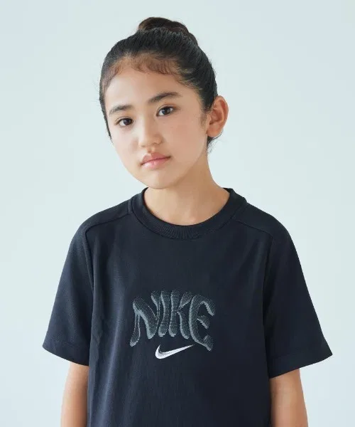 Детская футболка с принтом Multi Refresh Nike, Black — фото 4