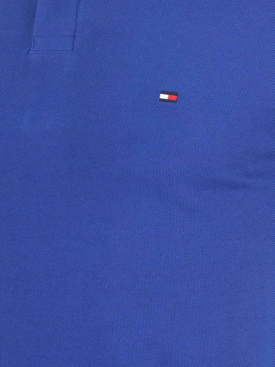 Рубашка TOMMY HILFIGER 'CORE 1985 REGULAR POLO' кобальтово-синего цвета — фото 3