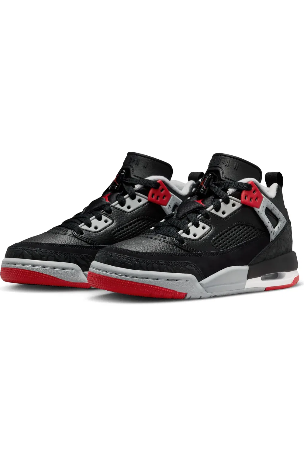 Кроссовки детские низкие Spizike Jordan, Black/Gym Red/Grey/White