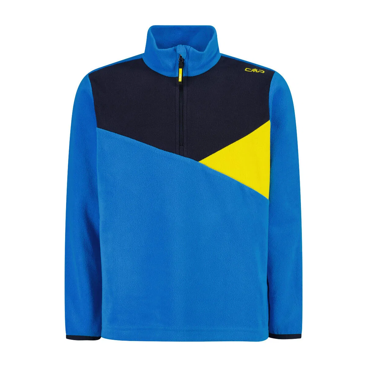 Детский свитшот для мальчиков с принтом Kid Sweat CMP, Konigsblau Navyblau Gelb