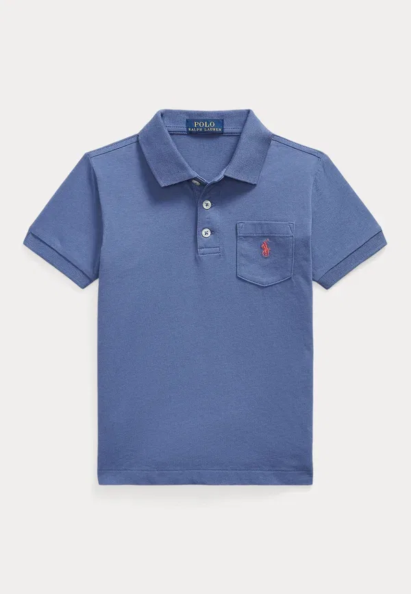 Футболка поло хлопковая джерси Polo Ralph Lauren Heaven, голубой