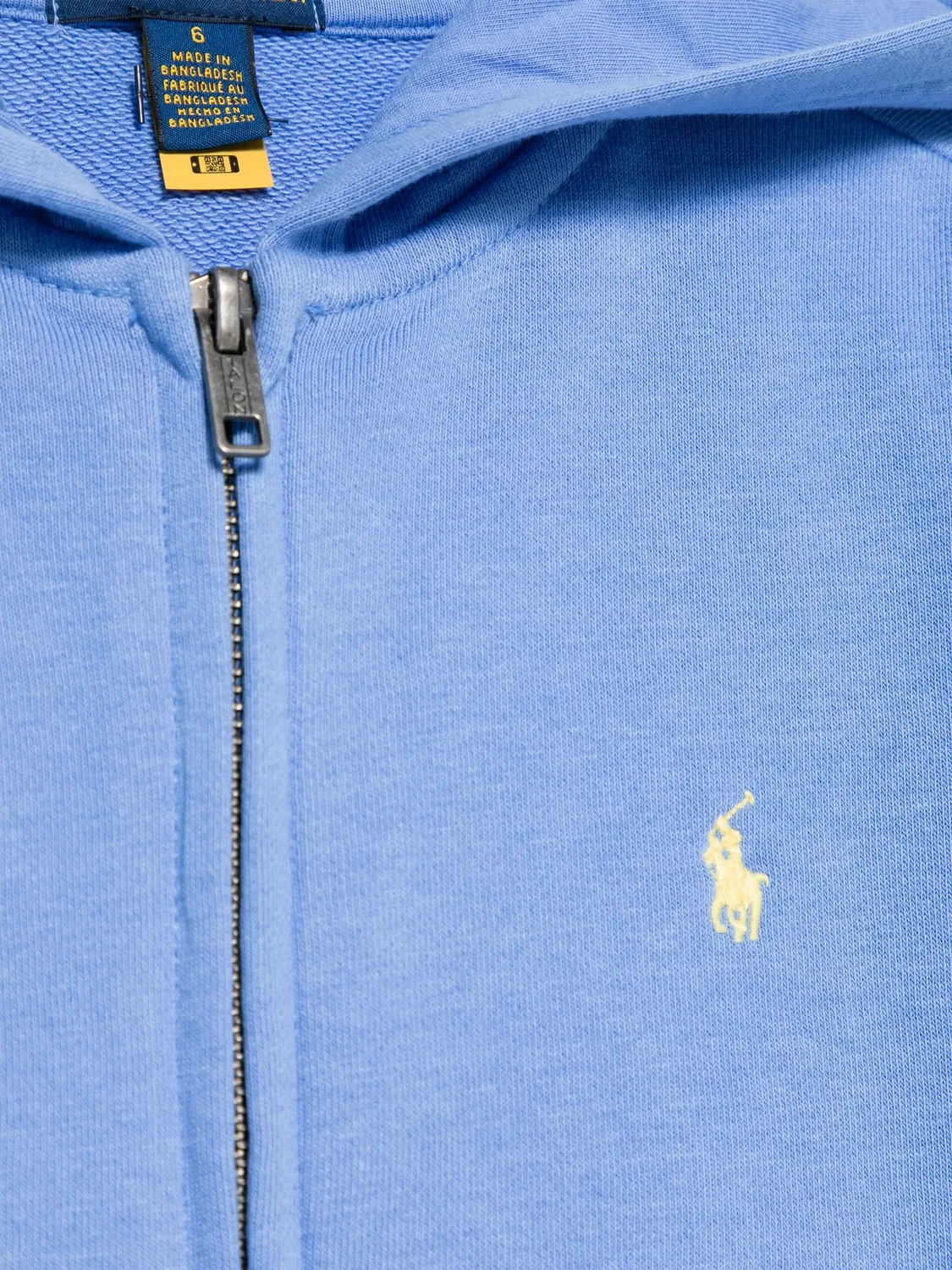 Толстовка с капюшоном и мотивом пони Polo Ralph Lauren, голубой — фото 2