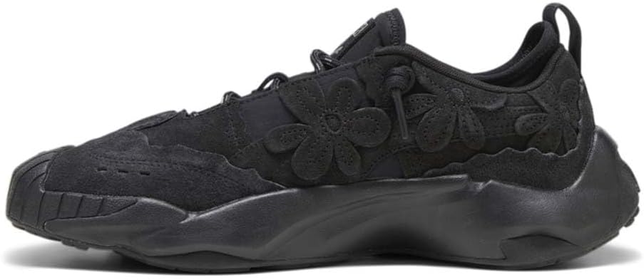 Мужские кроссовки PUMA Plexus с цветочной вышивкой, шнуровкой и дизайном X Pam - черные — фото 3