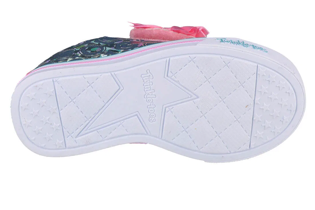 Детские спортивные кроссовки для девочек Sparkle Lite-Lil Heartsland Skechers, Grau — фото 4