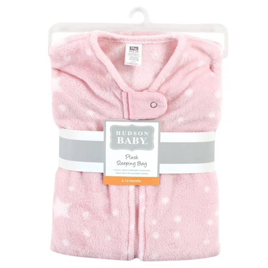 Спальный мешок-конверт Pink Clouds Plush Hudson Baby, Pink — фото 2