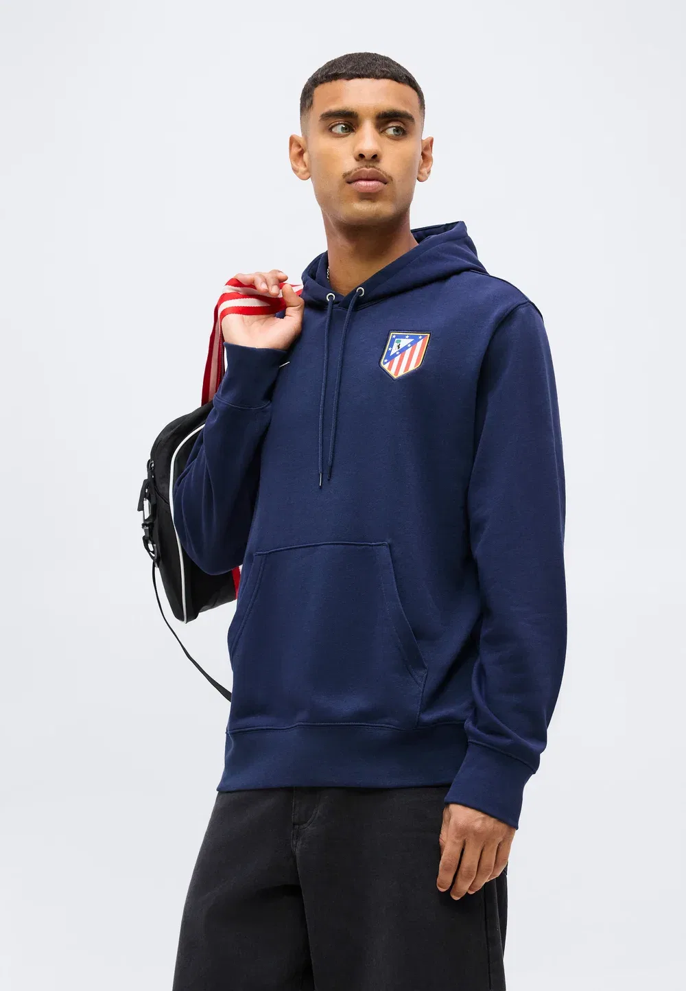 Клуб «Атлетико Мадрид» - клубная одежда Nike Performance, Obsidian/White — фото 4