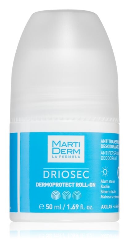 

Антиперспирант против белых и желтых следов Martiderm Driosec