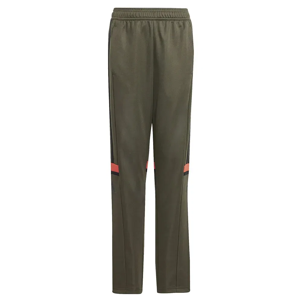 Детские спортивные штаны с технологией AEROREADY Squadra 25 Training Tracksuit Pants Adidas, Green — фото 3