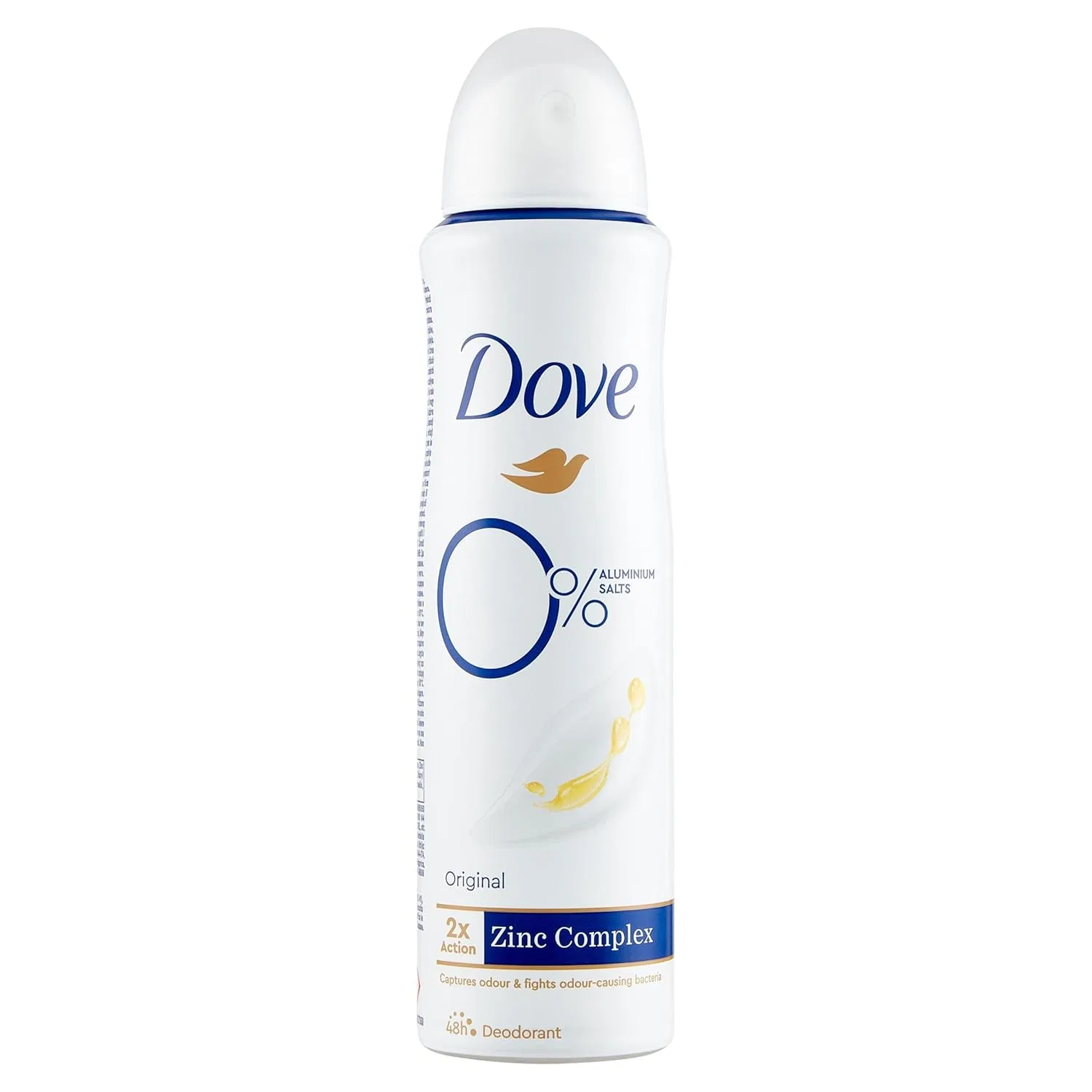 Антиперспирант-спрей Dove 0% Original 150 мл
