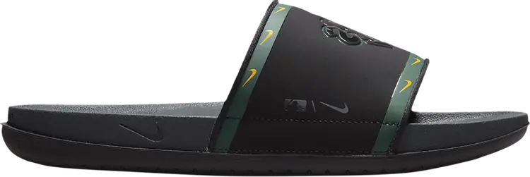 

Сандалии Nike MLB x OffCourt Slide 'Oakland Athletics', черный