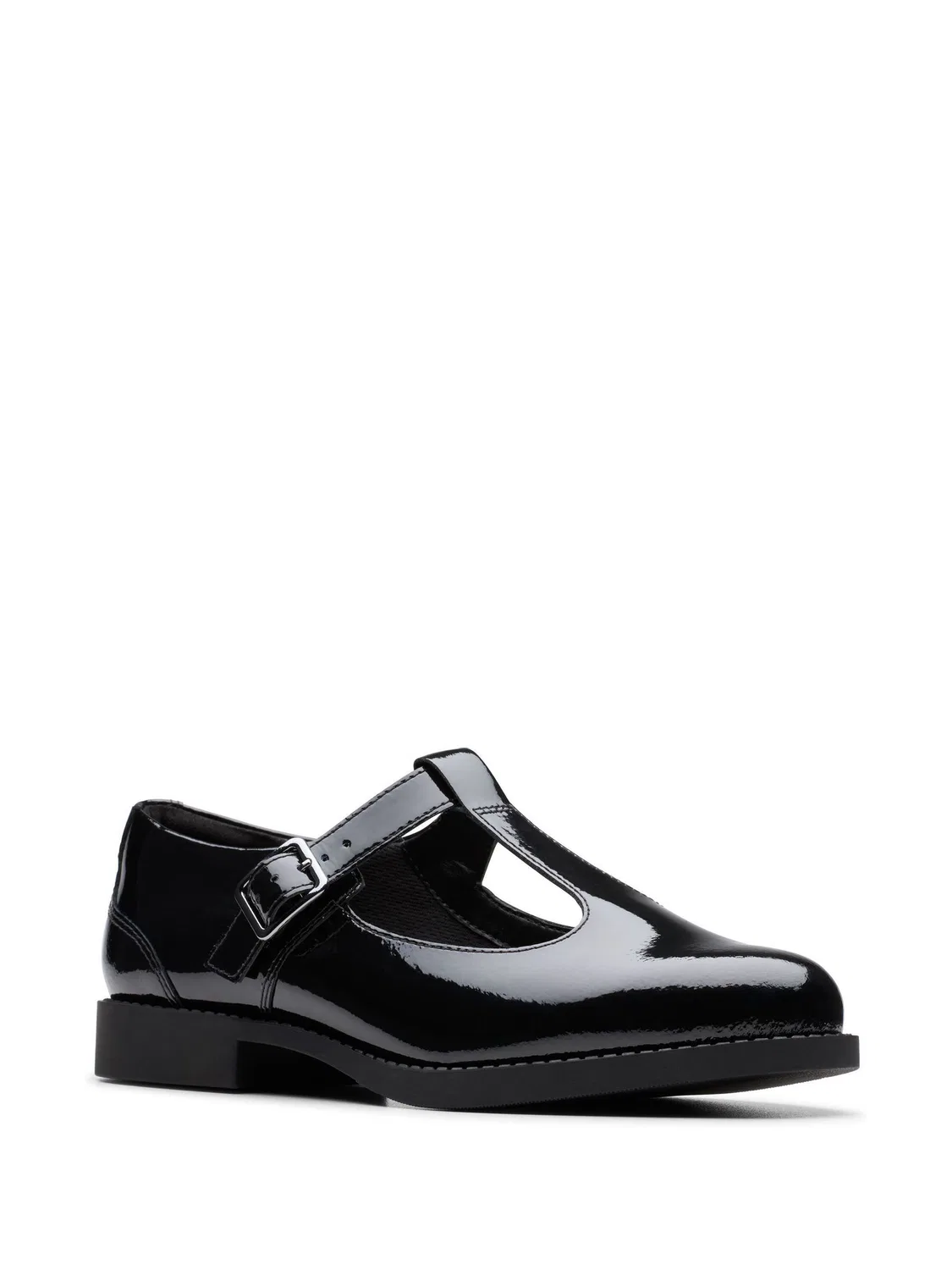 Туфли Clarks Tapa Hope, Мэри Джейн, черный лакированный — фото 3