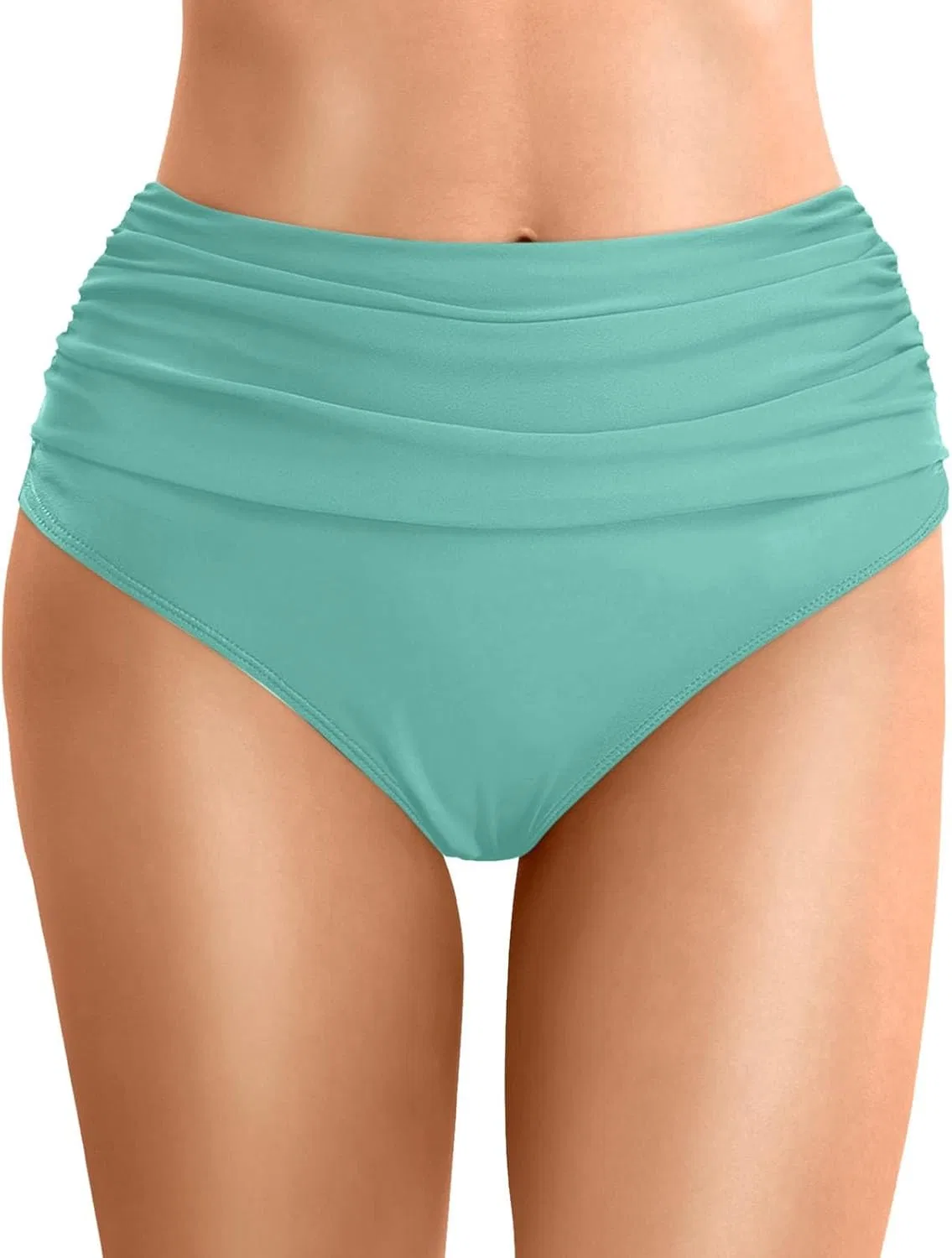 Женские плавки с завышенной талией Mint Green