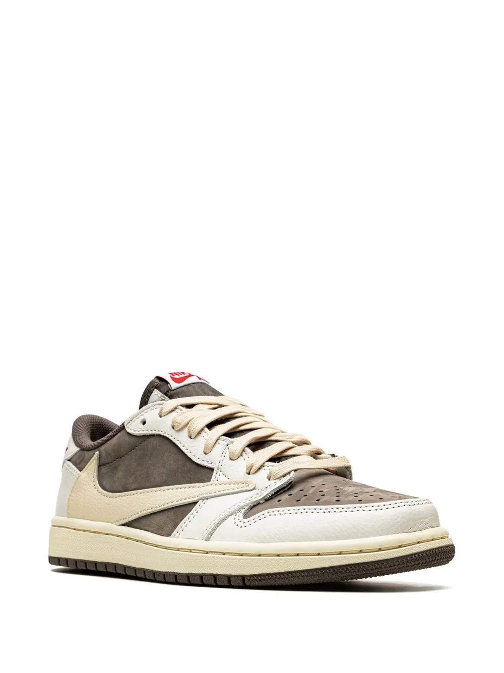 Кроссовки Air  1 Low OG Reverse Mocha из коллаборации с Travis Scott Jordan, коричневый — фото 2