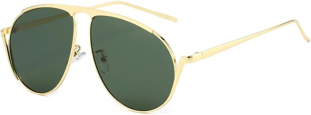 

Солнцезащитные очки с защитой от УФ-излучения UV400 | Крупная панк-оправа | Линзы конфетных цветов | Для женщин и мужчин | Для занятий спортом на открытом воздухе и вождения LXLHWN, Golden Green