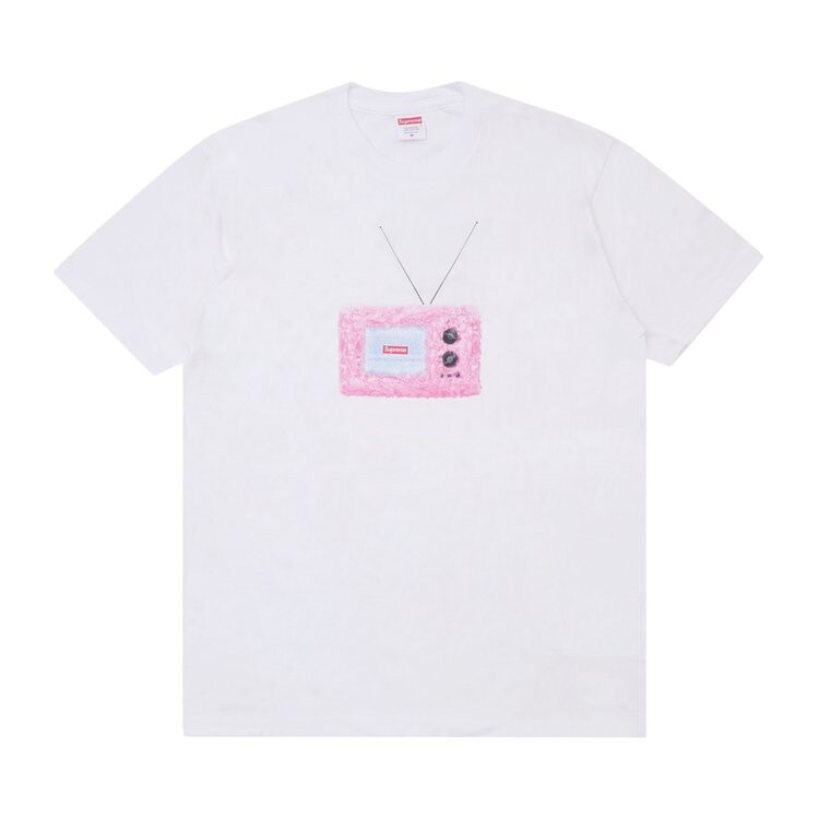 

Футболка Supreme TV Tee 'White', белый
