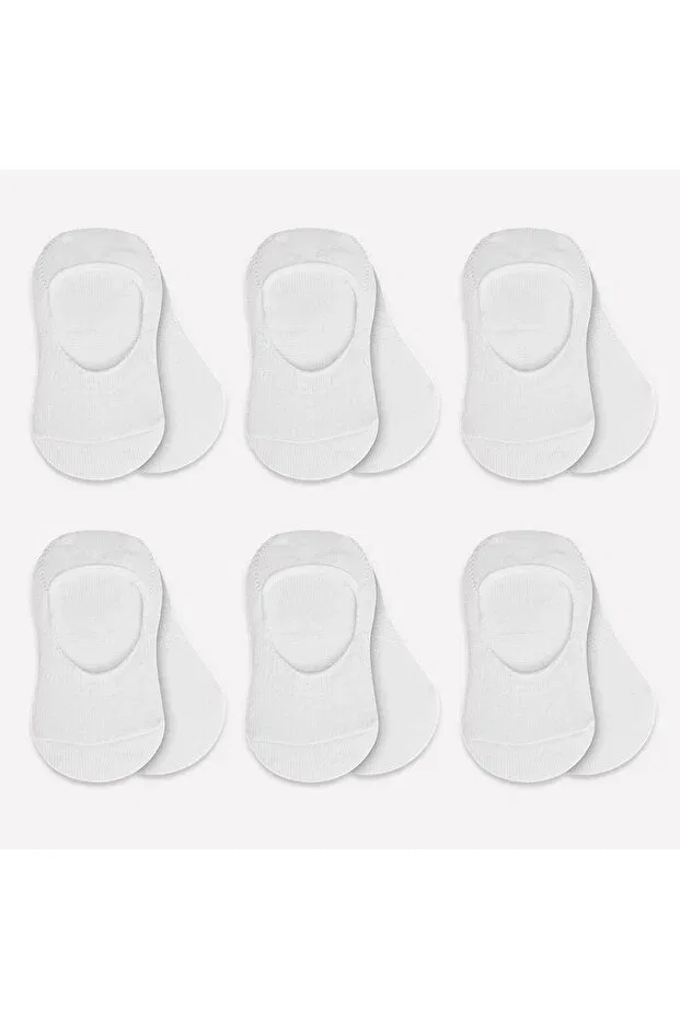 Детские носки для новорожденных хлопковые 6-Piece baby ballerina 6208 Bistyle, White