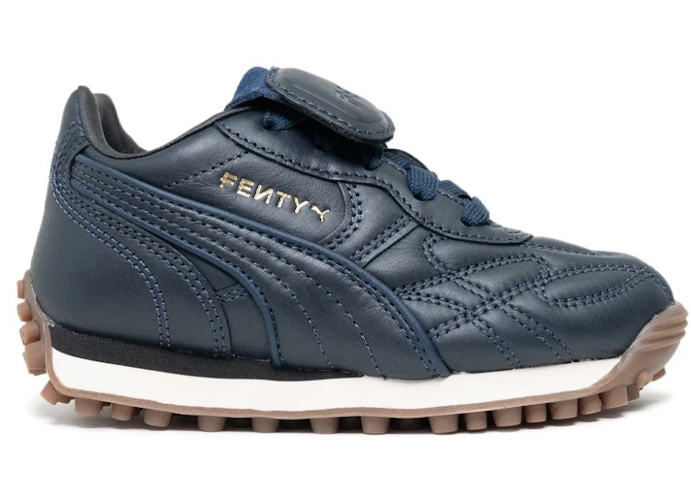 Детские кроссовки с длинным шнурком Puma Avanti L, Club Navy Blue