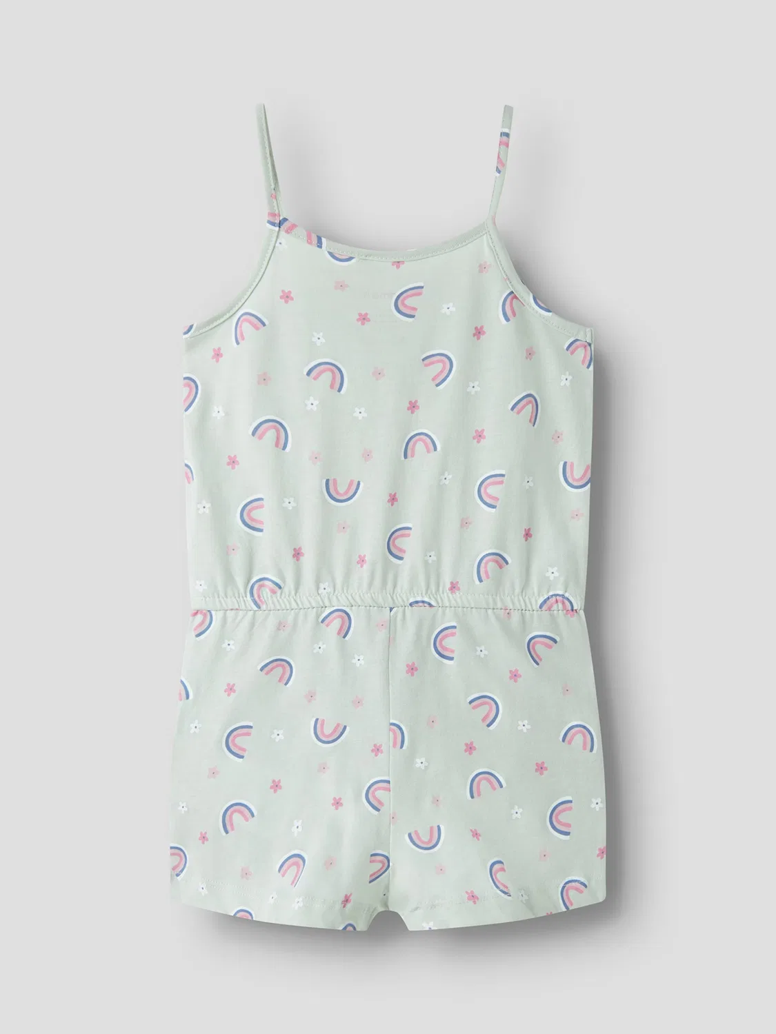 Комбинезон Name It Dungarees NMFVIGGA пастельно-зеленого цвета — фото 2