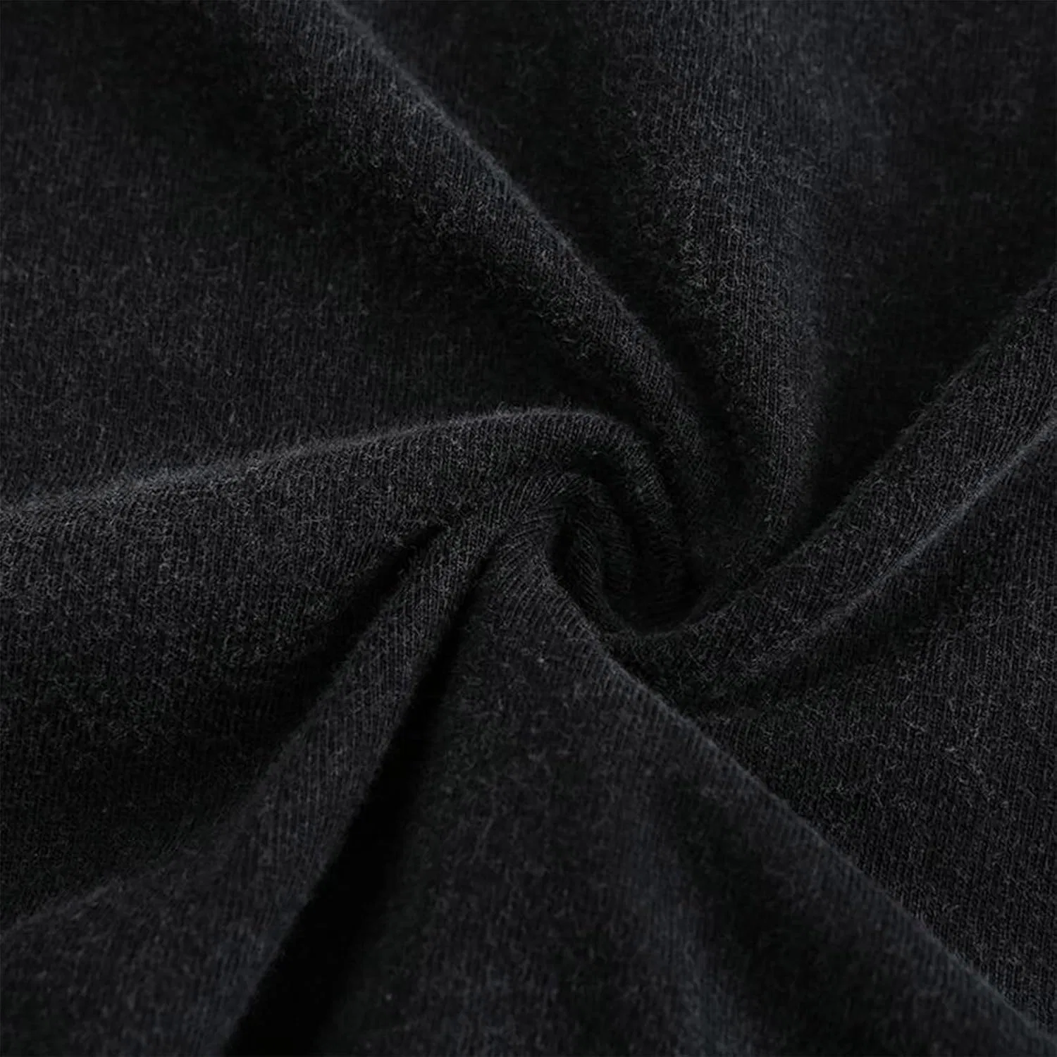 Мужская футболка оверсайз с круглым вырезом Vintage Washed, Black — фото 2