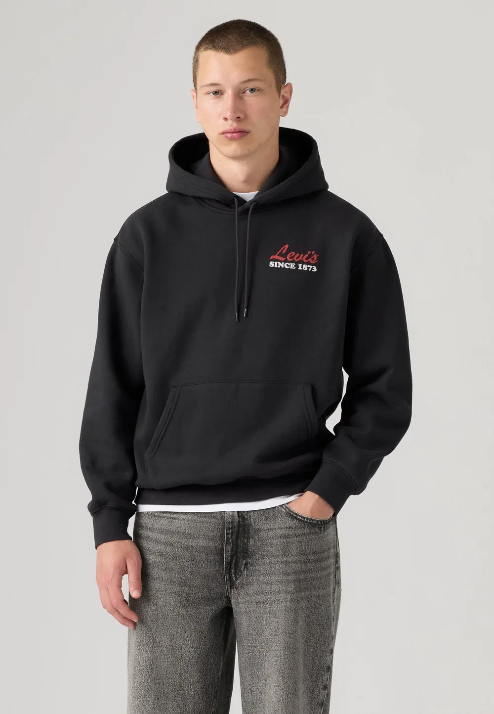 Свободный графический принт - толстовка Levi'S, Jet Black — фото 2