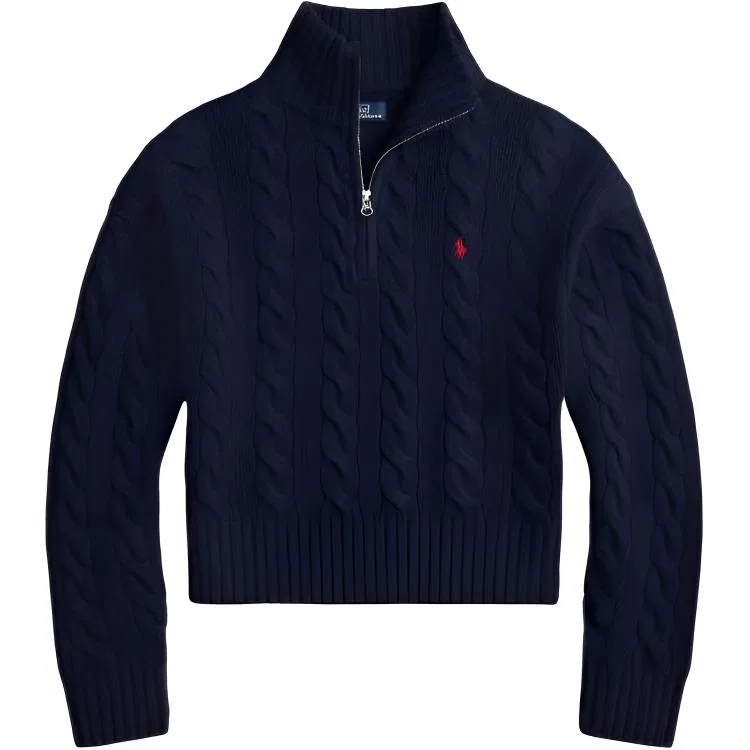 Женский свитер свободного кроя Hunter Dark Blue, Polo Ralph Lauren, Hunter Dark Blue