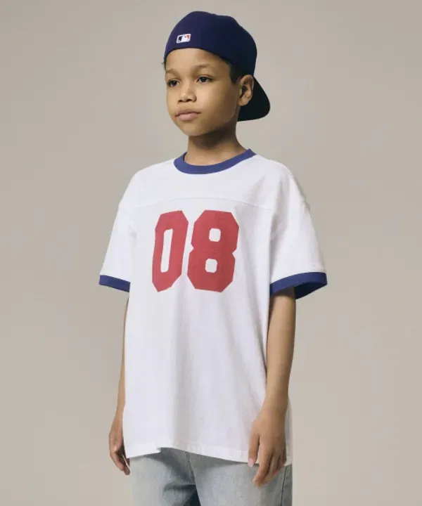 Футболка с длинным рукавом Giant Fit, белая, Takeasy Kids — фото 3