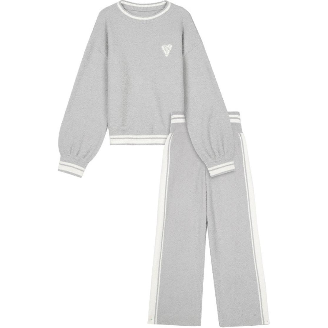 

Женский пижамный комплект Victoria's Secret The Mix, винтажный стиль, Flint Gray (серый)