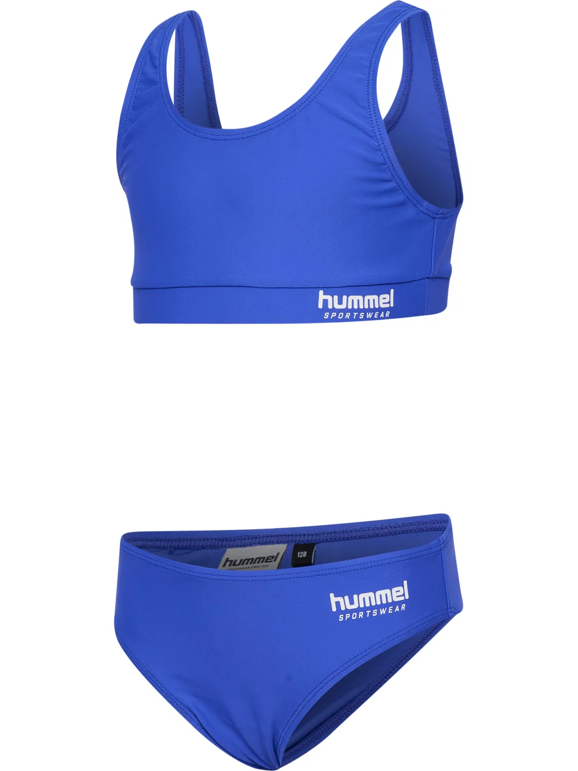 Детское бикини-комплект Hmljr Solid Hummel, Blau — фото 4