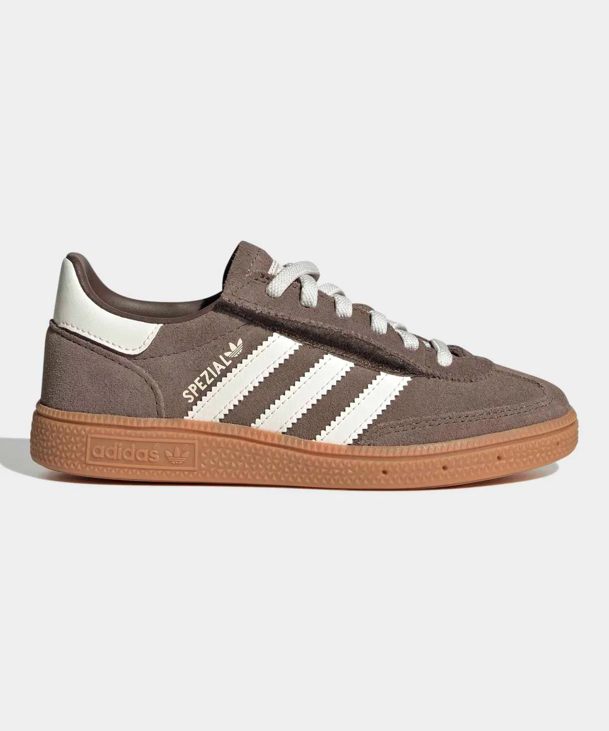 Детские кроссовки с эластичными шнурками Handball Spezial Comfort Closure Elastic Lace Adidas, Brown