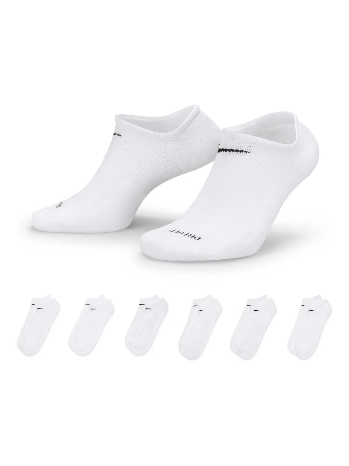 Носки спортивные Everyday Lightweight Nike, белый