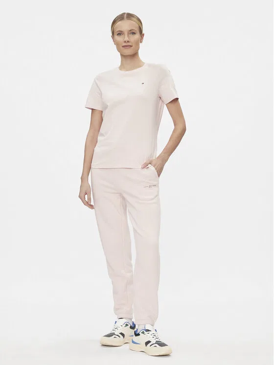 Футболка regular fit Modern Tommy Hilfiger, розовый — фото 2